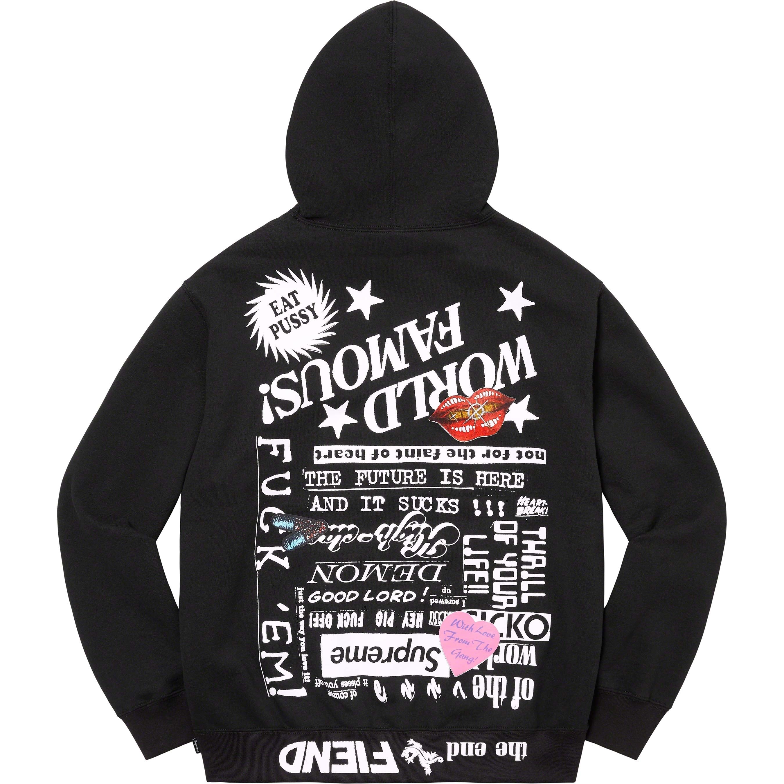 Fiend Hooded Sweatshirt view 3